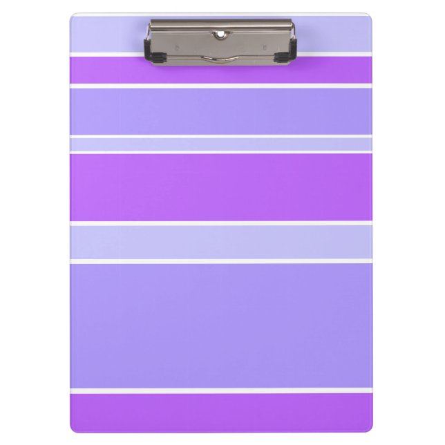 Violettstreifen Klemmbrett (Vorderseite)