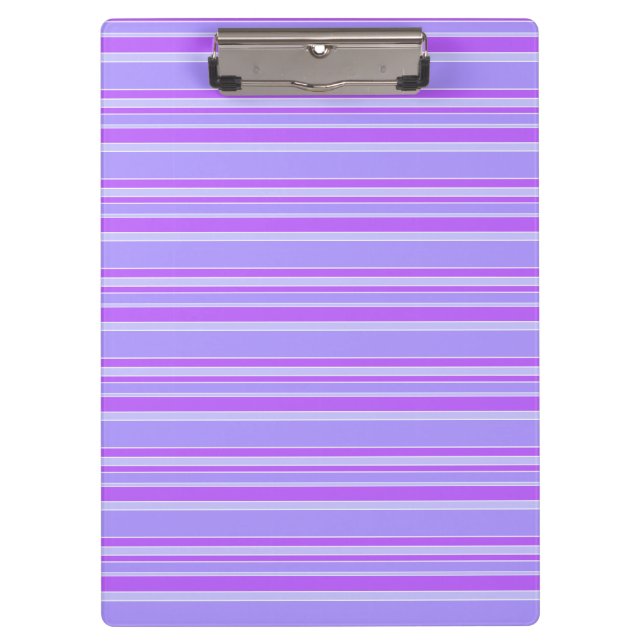 Violettstreifen Klemmbrett (Vorderseite)
