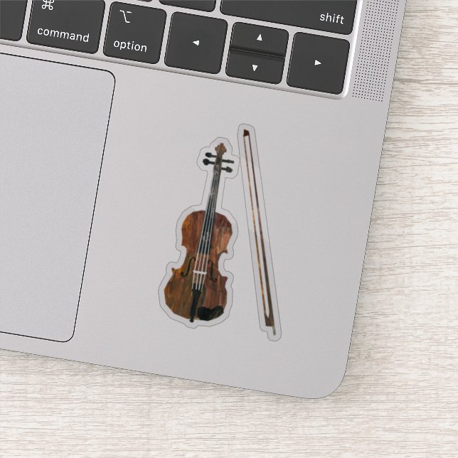 Violin Aufkleber (Detail)