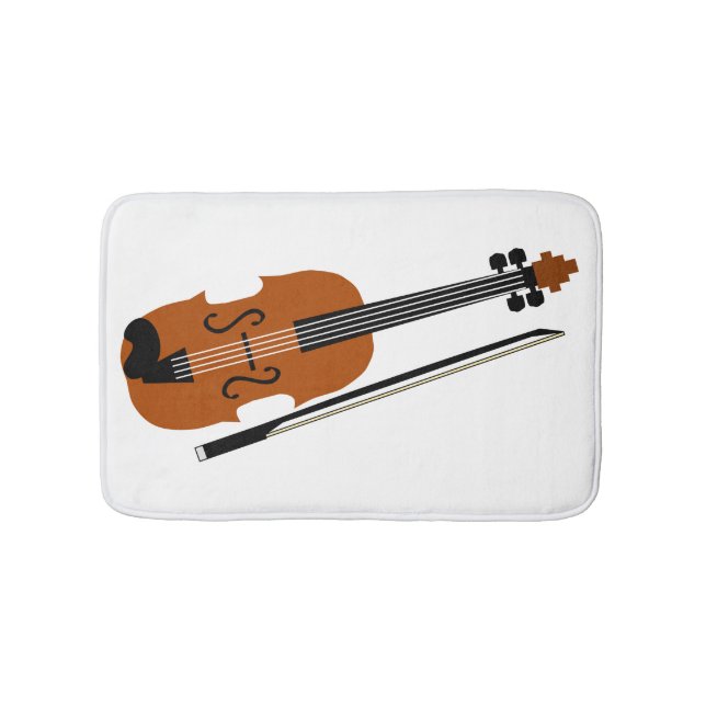 Violin Badematte (Vorderseite)