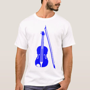 Violin - Blau T-Shirt