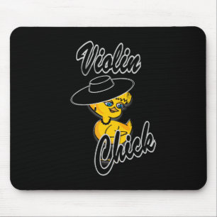 Violin Chick #4 Mousepad