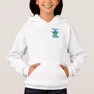 Violin Chick #7 Hoodie