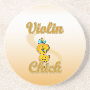 Violin Chick Getränkeuntersetzer