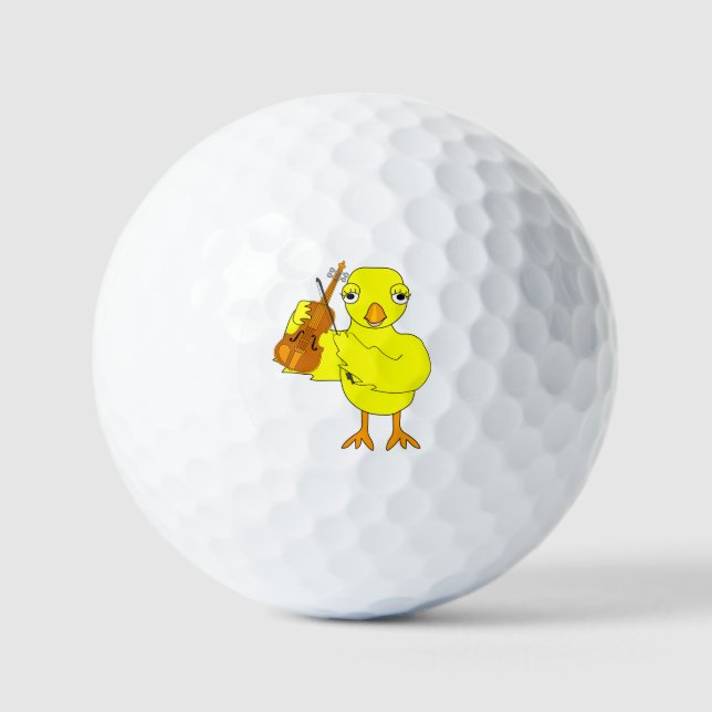 Violin Chick Golfball (Vorderseite)