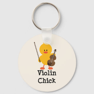 Violin Chick Schlüsselanhänger