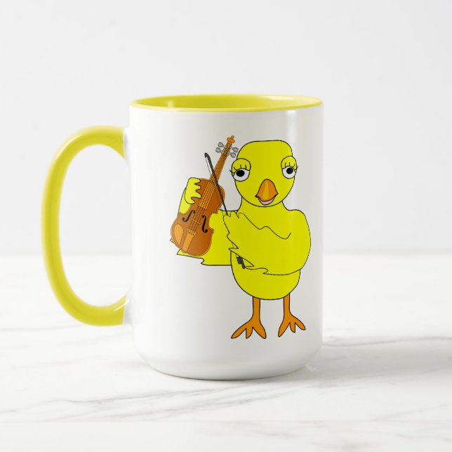 Violin Chick Tasse (Links)