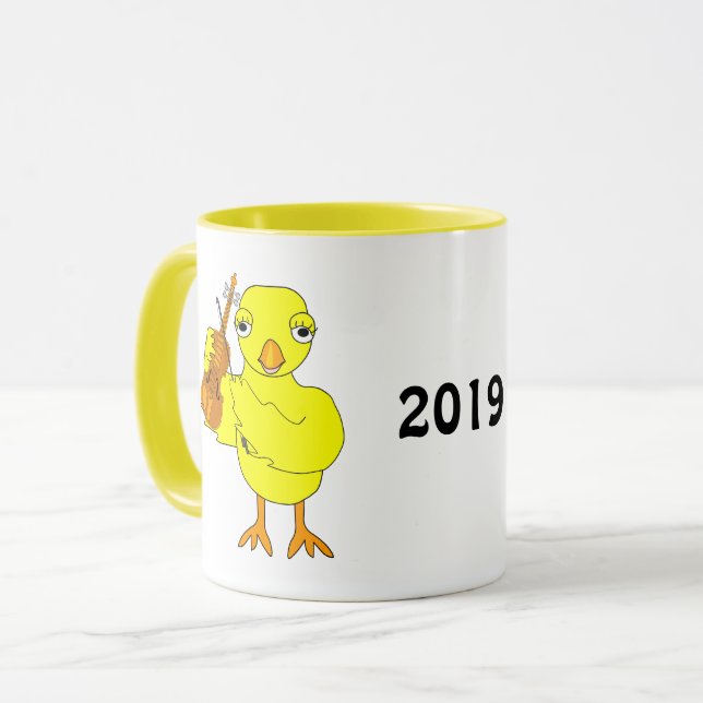 Violin Chick Tasse (Vorderseite Links)