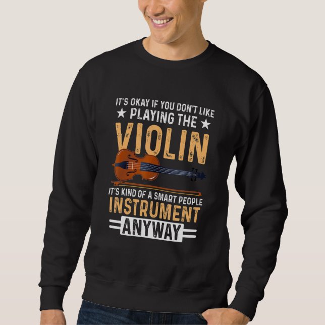 Violin Classical Music Composers Viola Sweatshirt (Vorderseite)