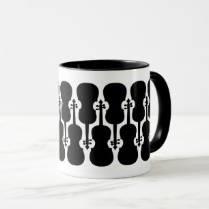 Violin Coffee Tasse