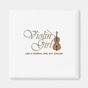 Violin Girl, wie ein normales Mädchen, aber cooler Magnet