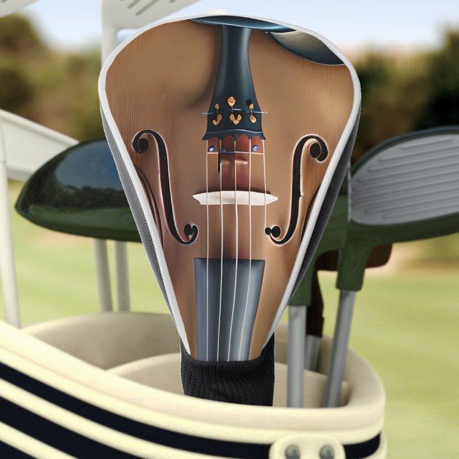 Violin Golf Headcover (violin golf head cover)