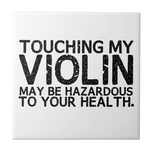 Violin Hazard Fliese (Vorderseite)