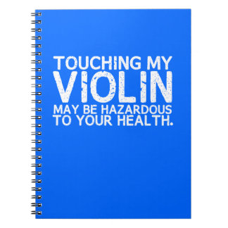 Violin Hazard Notizblock