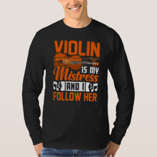 Violin ist mein geistige Violinist Music Player Gr T-Shirt