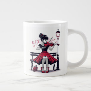 Violin Jumbo-Tasse