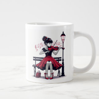 Violin Jumbo-Tasse
