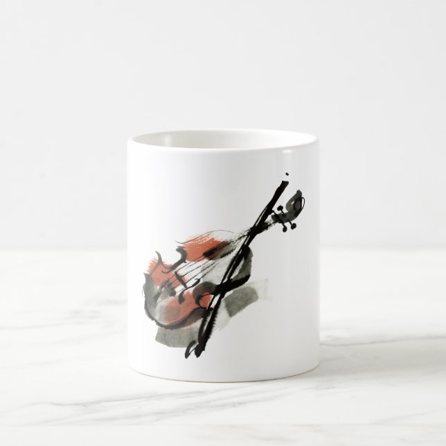 Violin Kaffeetasse (Mittel)