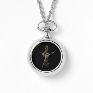 Violin Key Armbanduhr