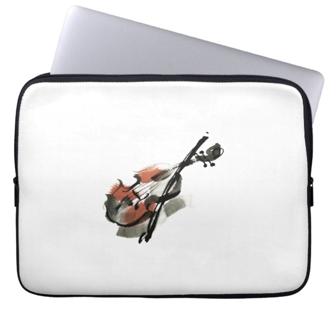 Violin Laptopschutzhülle (Vorderseite)