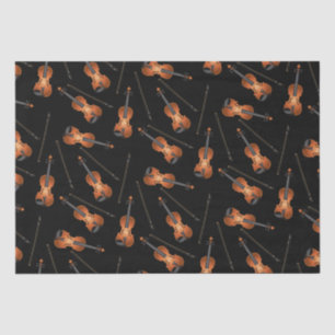 Violin Musician Teacher String Orchestra Tissue Pa Seidenpapier