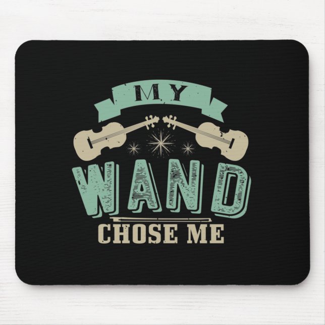 Violin - My Wand Chose Me Mousepad (Vorne)