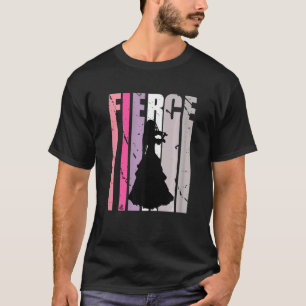 Violin Pink Fierce Geburtstagskutt Party Teammat T-Shirt