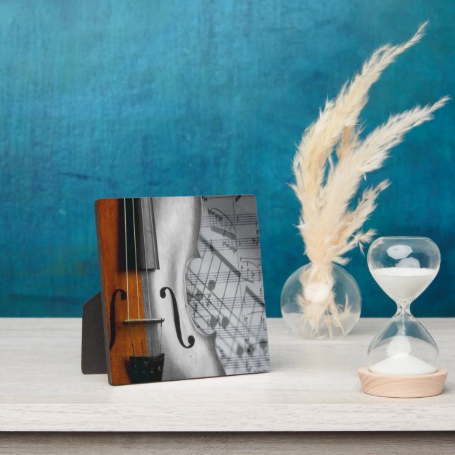 Violin Plaque Fotoplatte (InSitu)