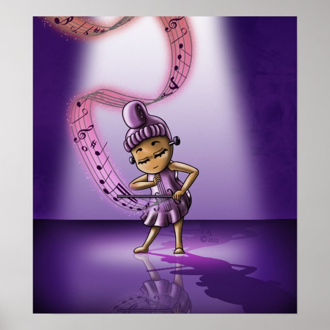 Violin Poster (Vorne)