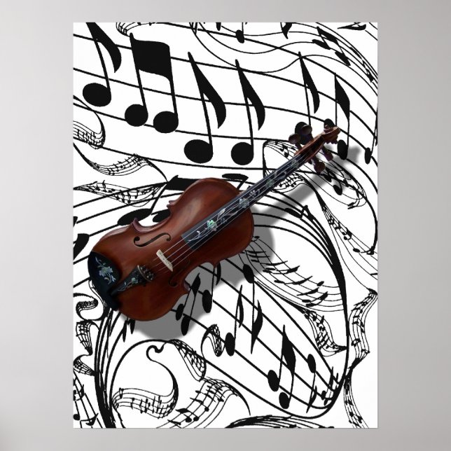 VIOLIN-POSTER POSTER (Vorne)