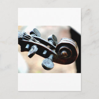 Violin Postkarte