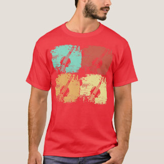 Violin Retro T-Shirt