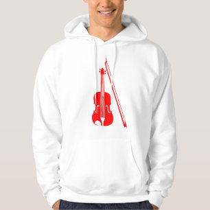 Violin - Rot Hoodie