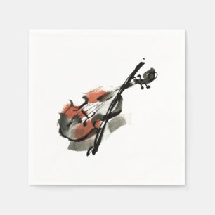 Violin Serviette