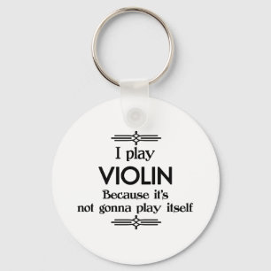 Violin - Spielen Sie sich selbst Funny Deko Music Schlüsselanhänger