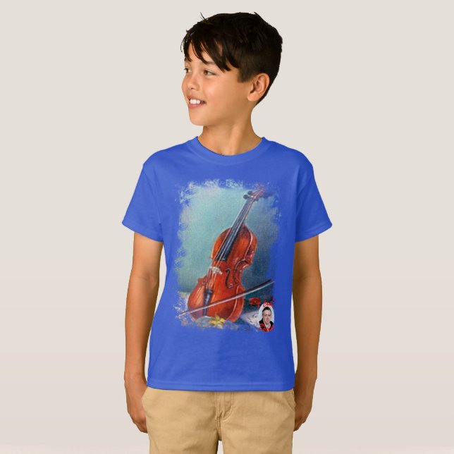 Violín T-Shirt (Vorne ganz)