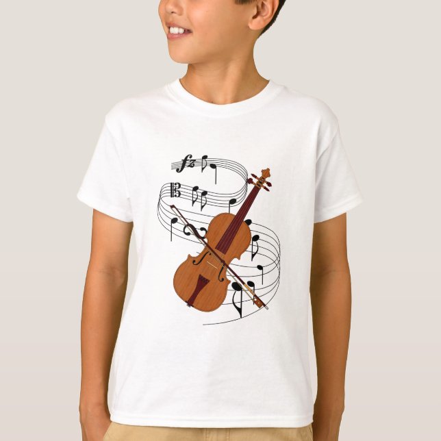 Violin T-Shirt (Vorderseite)