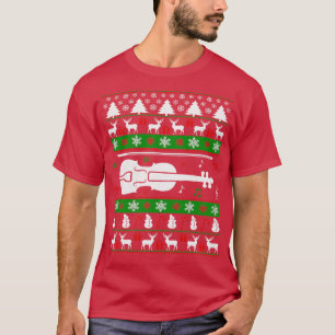 Violin Uggi Weihnachtssüßer für Liebhaber T-Shirt