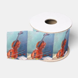 Violín/Violine Ripsband