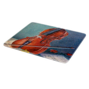 Violín/Violine Schneidebrett