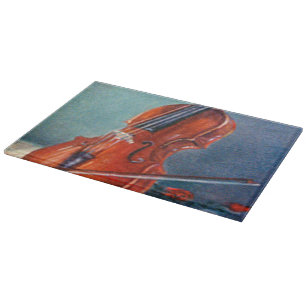 Violín/Violine Schneidebrett
