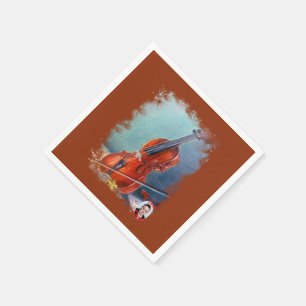 Violín/Violine Serviette