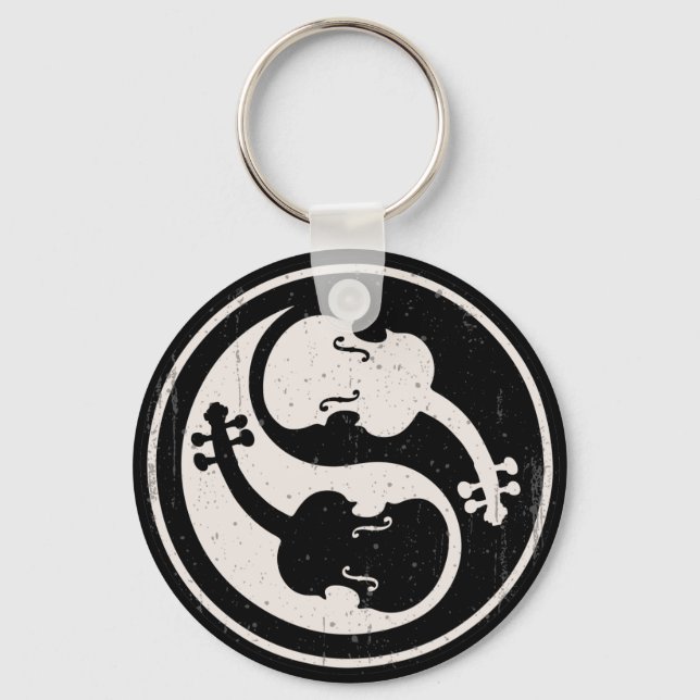 Violin Yang Schlüsselanhänger (Vorderseite)