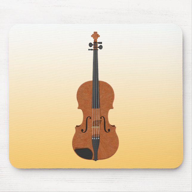 Violine: 3D-Modell: Mauspad (Vorne)