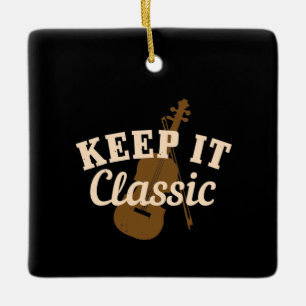 Violine - Behalt IT Classic Keramikornament