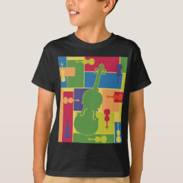 Violine Colorblocks T-Shirt