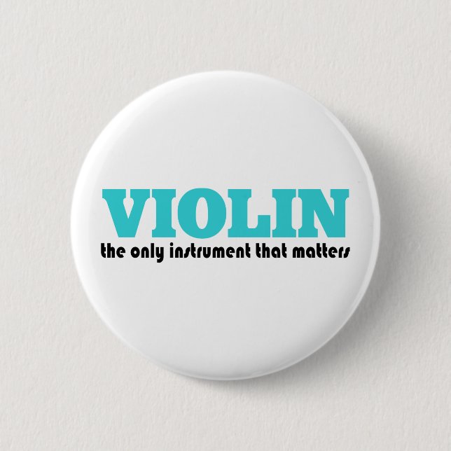 Violine das einzige Instrument Button (Vorderseite)