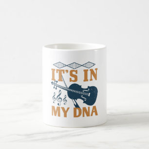 Violine - es ist in meiner DNA Kaffeetasse