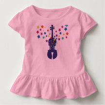 Violine Geschenk-Kleinkind T-Shirt