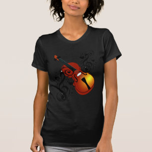 Violine, Lover im Herzen_ T-Shirt